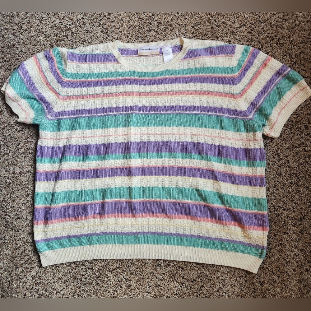 Vintage Short Sleeve Sweater